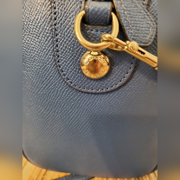 COACH MINI BENNETT SATCHEL IN CROSSGRAIN LEATHER - Picture 3 of 12